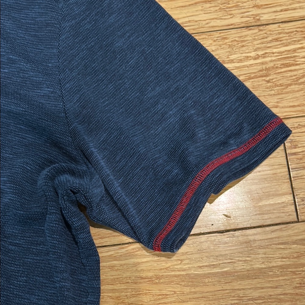 Nat Nast Blue Polo Shirt with Red Accents Cotton Blend XL - Picture 3 of 8